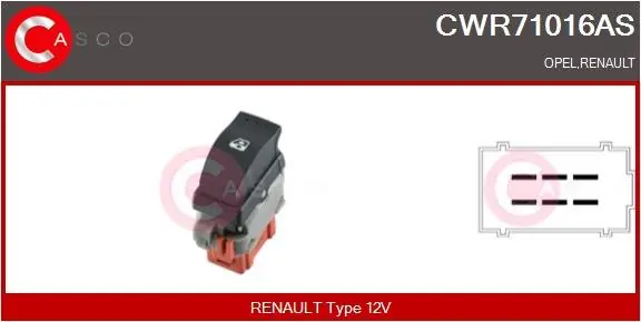 PRZELACZNIK PODNOSNIKA SZYBY PP 6PIN Najlepsza cena