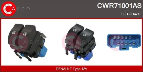 PRZELACZNIK PODNOSNIKA SZYBY PL 10PIN Szybka wysyłka