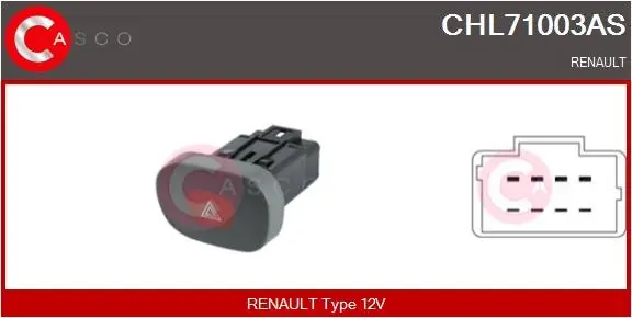 PRZELACZNIK AWARYJNYCH 8PIN Cena promocyjna